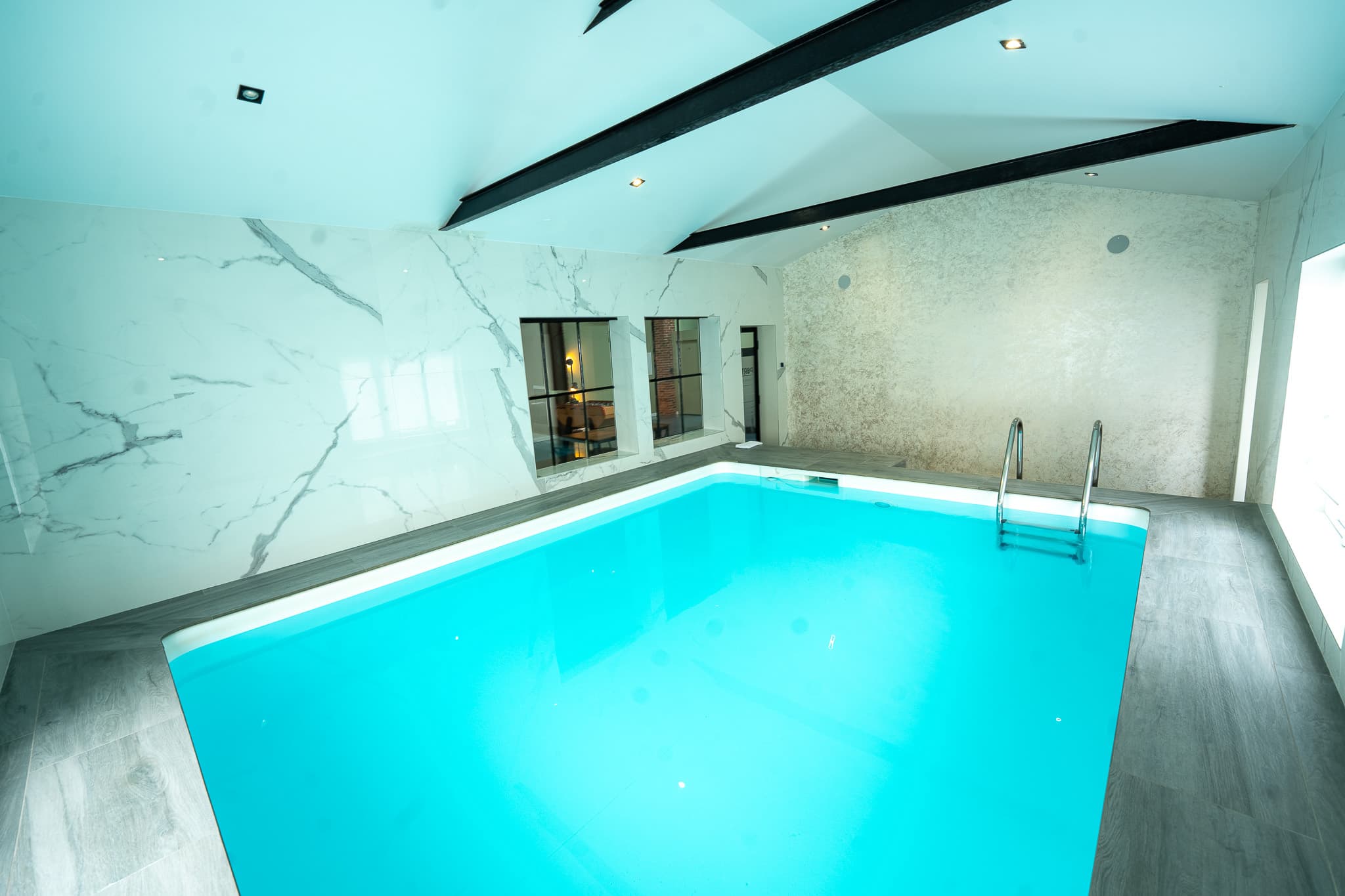 Piscine chauffée